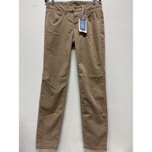 Mac Slim Velvet Straight Leg Pants Khaki Tan Women’s Size EUR 38 US 8 New NWT